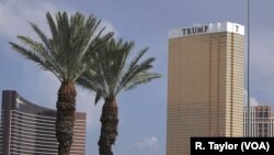 Khách sạn Quốc tế Trump 64 tầng tại Las Vegas. 