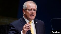 Thủ tướng Úc Scott Morrison.