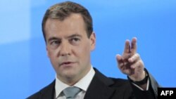 Tổng thống Nga Dmitry Medvedev