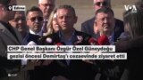 CHP Genel Başkanı Özgür Özel güneydoğu gezisi öncesi Demirtaş’ı ziyaret etti 