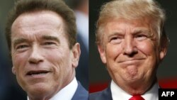 Ông Arnold Schwarzenegger và Tổng thống Trump.