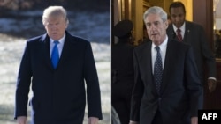 Tổng thống Mỹ Donald Trump và Công tố viên Đặc biệt Robert Mueller