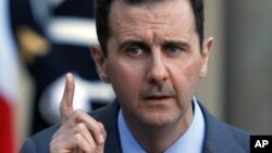 Tổng thống Syria Bashar al-Assad.