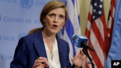 Đại sứ Hoa Kỳ tại Liên Hiệp Quốc Samantha Power.