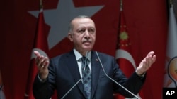 Tổng thống Tayyip Erdogan.