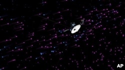 Voyager 1 đã bước vào ngoại tầng không gian hồi năm ngoái, nhưng phải đến bây giờ thông tin về bằng chứng này mới đến được Trái Đất. (AP Photo/NASA)