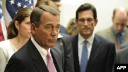 Dân biểu Boehner nói dự luật được thông qua sẽ tiết kiệm 315 tỉ đô la trong 10 năm tới