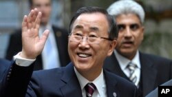 Tổng thư ký Liên Hiệp Quốc Ban Ki-moon.