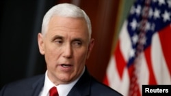 Phó Tổng thống Hoa Kỳ Mike Pence. 