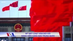 Mỹ siết chặt visa đối với đảng viên cộng sản Trung Quốc