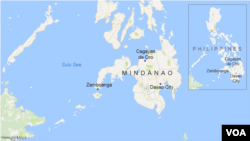 Hòn đảo Mindanao, ở phía nam Philippines