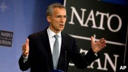 Tổng thư ký NATO Jens Stoltenberg. 