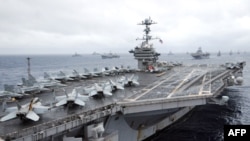 Hàng không mẫu hạm chạy bằng hạt nhân USS George Washington của Hoa Kỳ