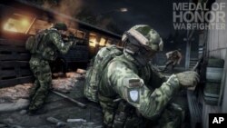 Hình ảnh trong trò chơi video Medal of Honor: Warfighter. (AP Photo/Electronic Arts)