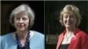 Theresa May (solda) ve Andrea Leadsom