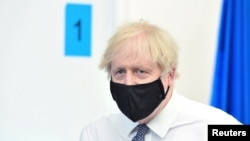 Thủ tướng Anh Boris Johnson. 