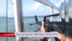 Trung Quốc tập trận bắn đạn thật ở Vịnh Bắc Bộ